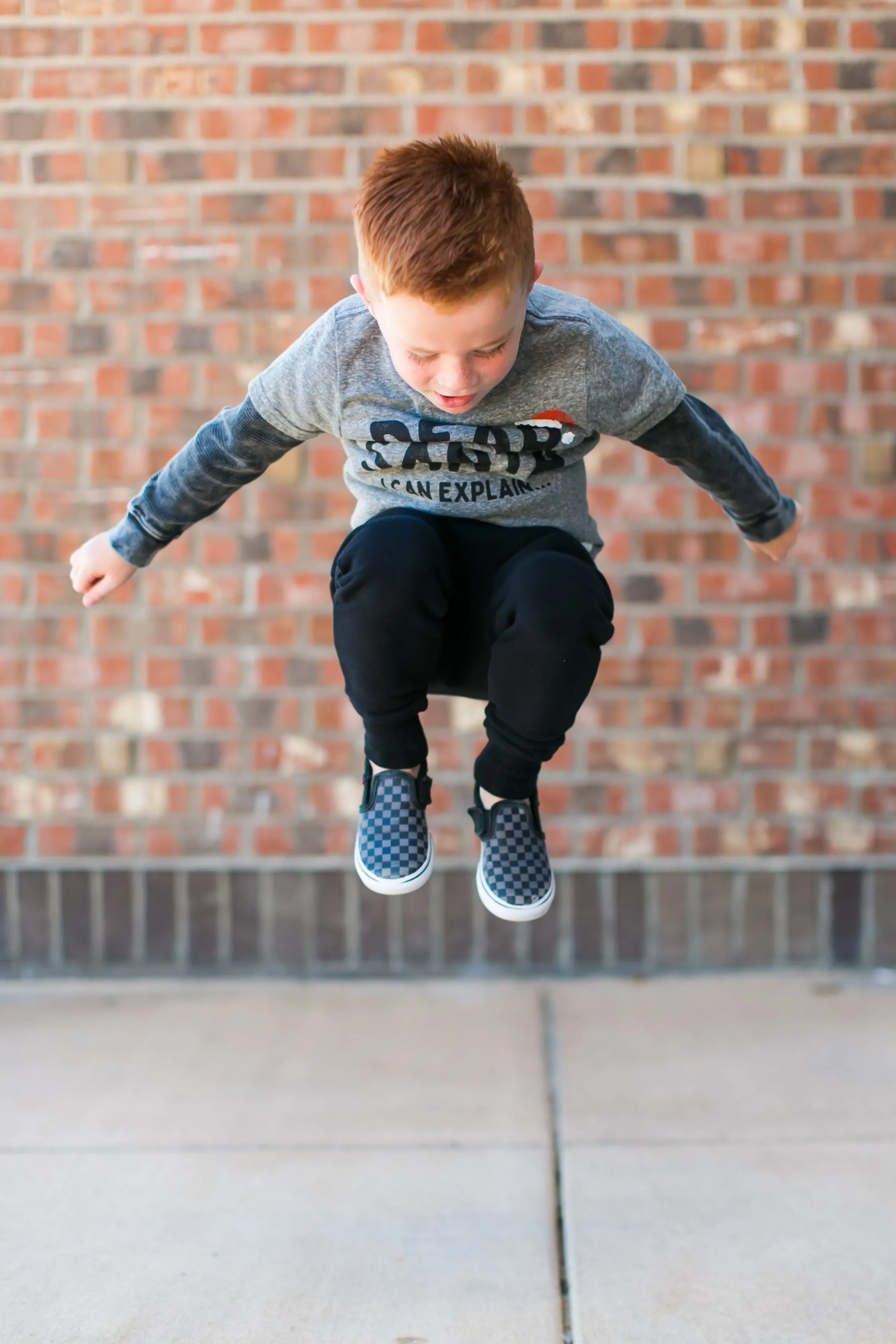 Mish Mish - Long Sleeve Thermal Shirt in Charcoal