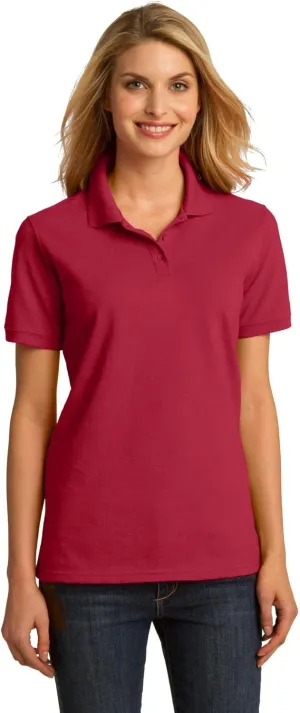 Port & Company Women's Ring Spun Pique Polo