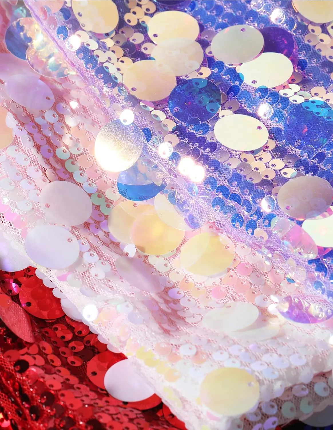 WELAKEN Sparkly Sequin Skirt for Girls Toddler & Kids Elastic Waistband Skirts with Lining